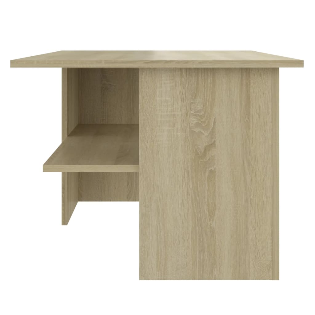 vidaXL Konferenční stolek dub sonoma 90 x 60 x 46,5 cm dřevotříska