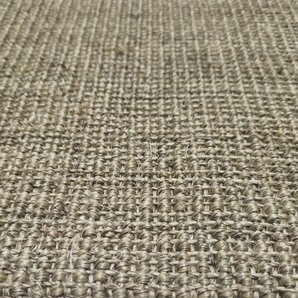 vidaXL Sisalový koberec pro škrabací sloupek taupe 80 x 300 cm