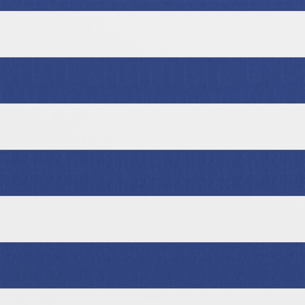 vidaXL Balkónová zástěna bílo-modrá 75 x 600 cm oxfordská látka