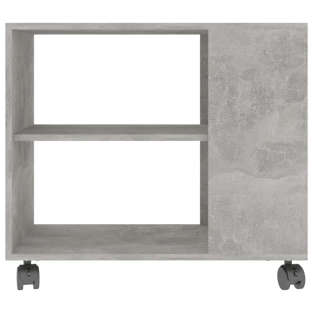 vidaXL Odkládací stolek betonově šedý 70x35x55 cm kompozitní dřevo