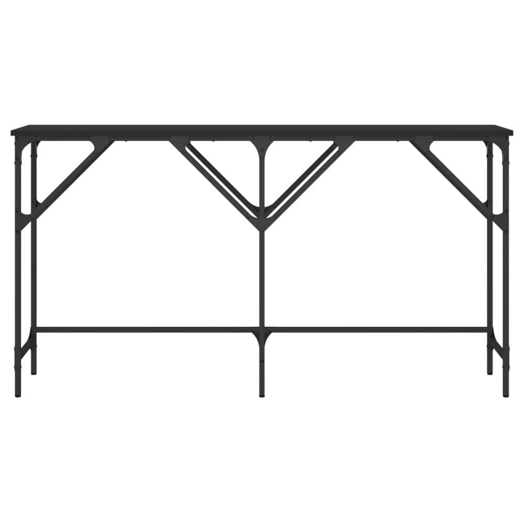 vidaXL Konzolový stolek černý 140 x 29 x 75 cm kompozitní dřevo