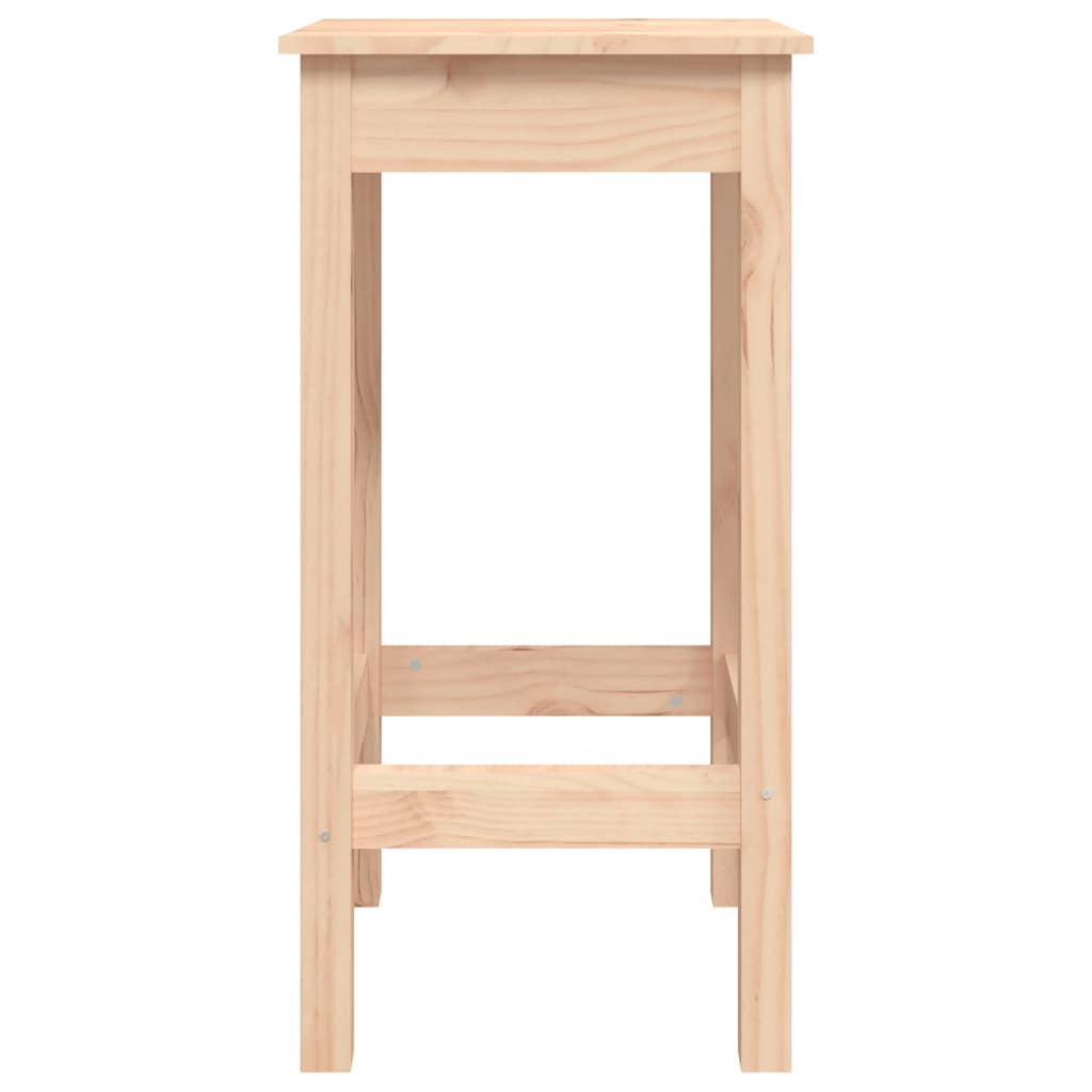 vidaXL Barové stoličky 2 ks 40 x 40 x 78 cm masivní borové dřevo