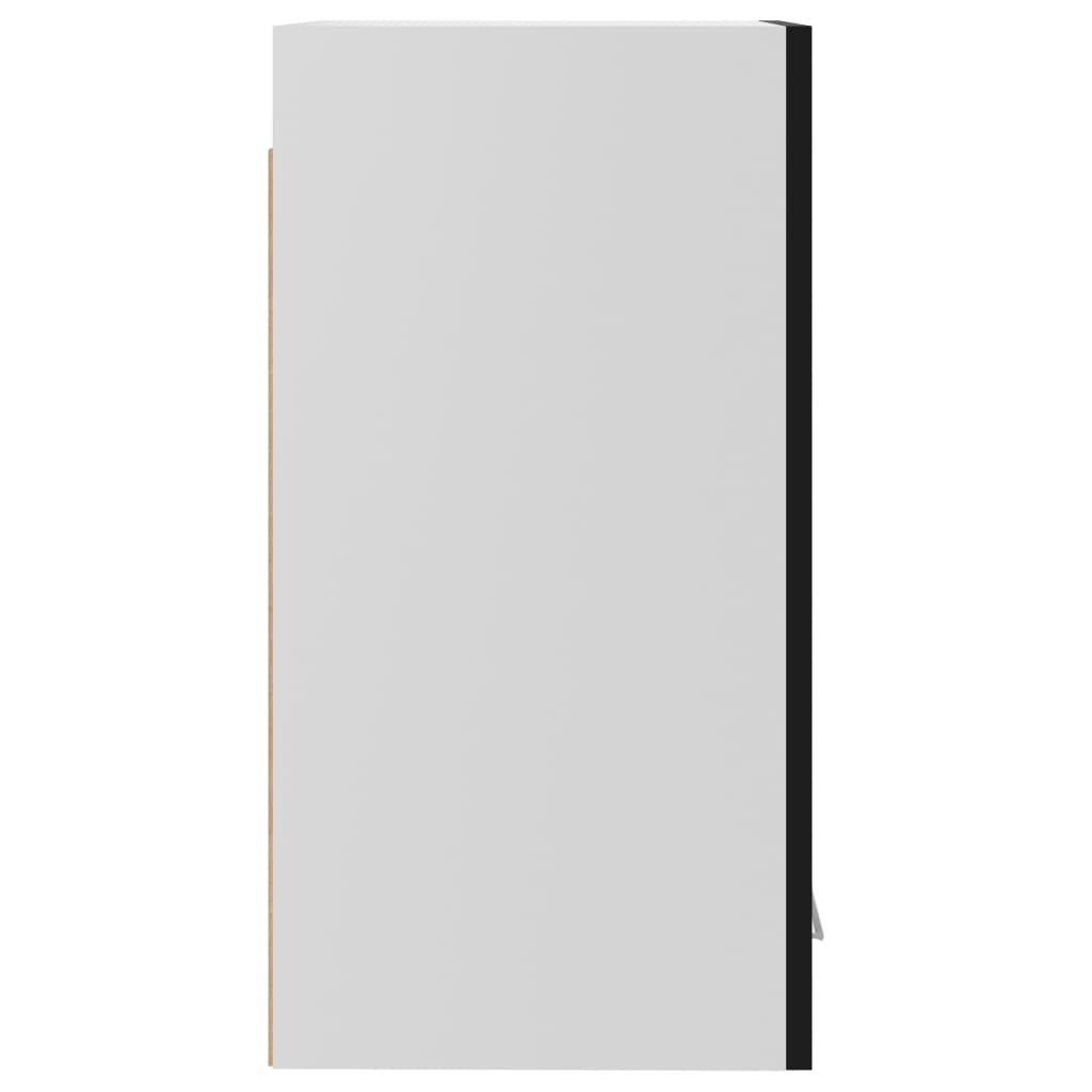 vidaXL Horní skříňka černá vysoký lesk 29,5 x 31 x 60 cm dřevotříska