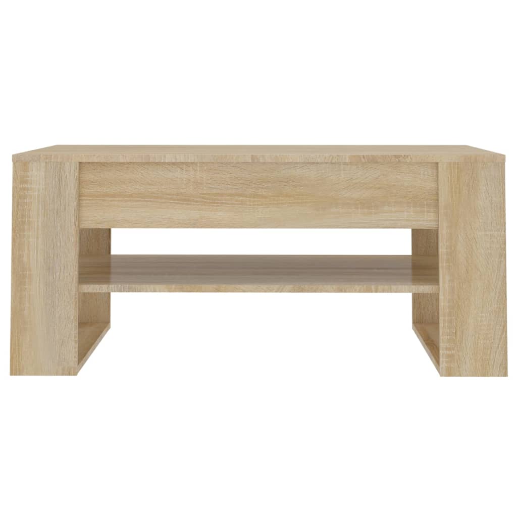 vidaXL Konferenční stolek dub sonoma 102 x 55 x 45 cm kompozitní dřevo