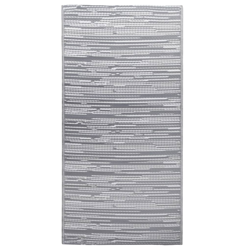 vidaXL Venkovní koberec šedý 80 x 150 cm PP