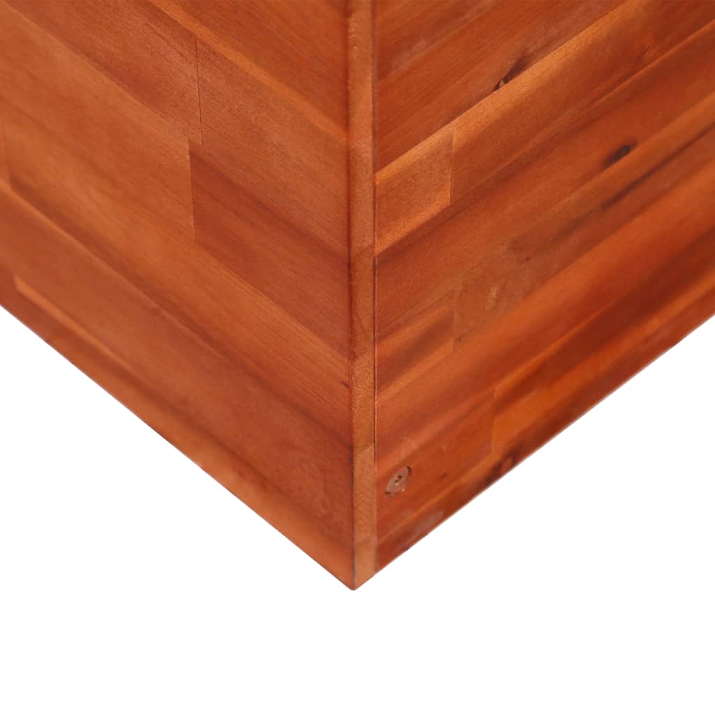 vidaXL Vyvýšený záhon akáciové dřevo 100 x 100 x 50 cm