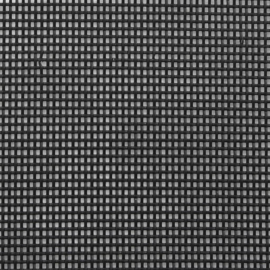 vidaXL Zatahovací ohrádka pro domácí mazlíčky černá 82,5 x 125 cm