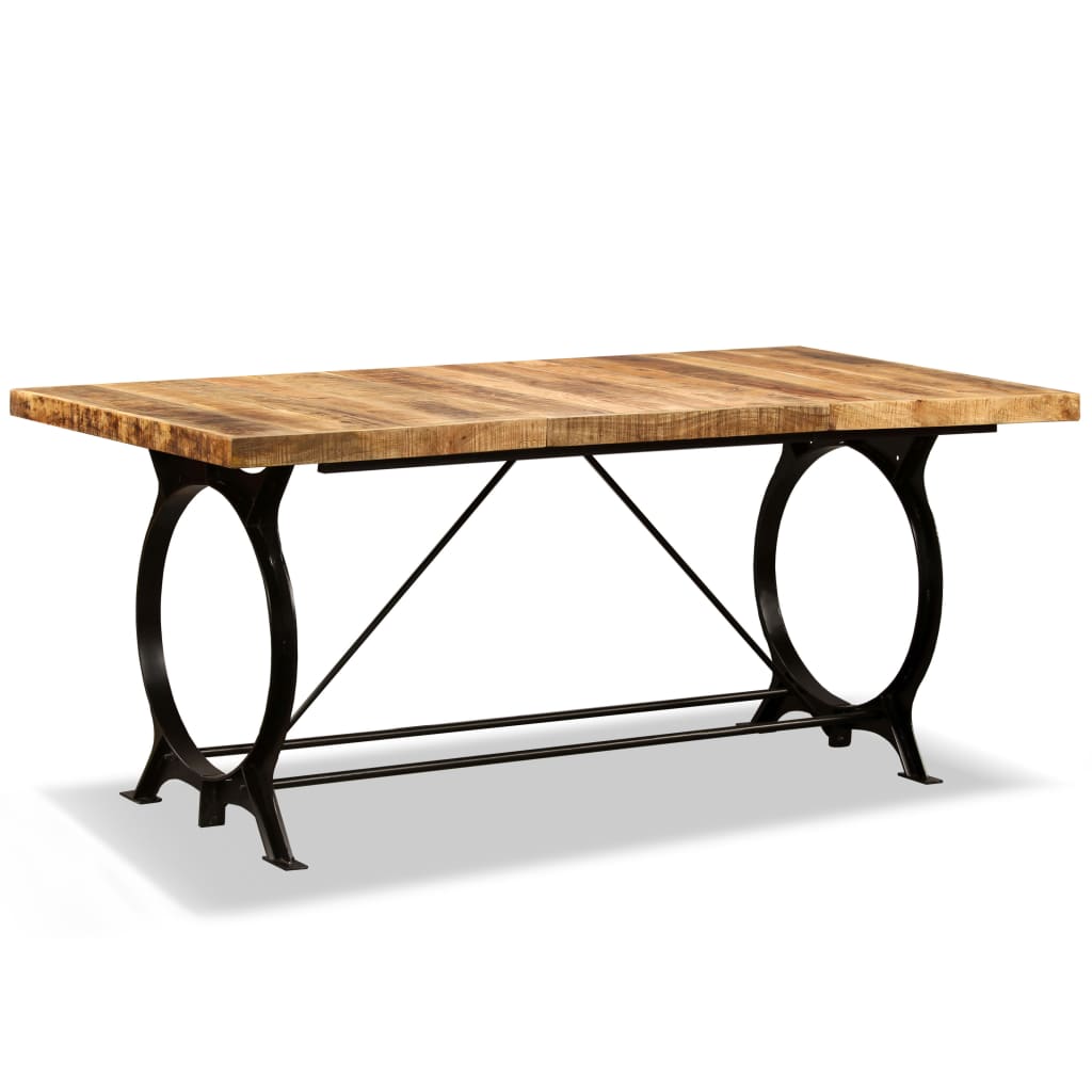 vidaXL Jídelní stůl z hrubého masivního mangovníkového dřeva 180 cm