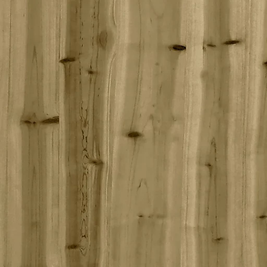 vidaXL Zahradní podnožky s poduškami 2 ks impregnované borové dřevo