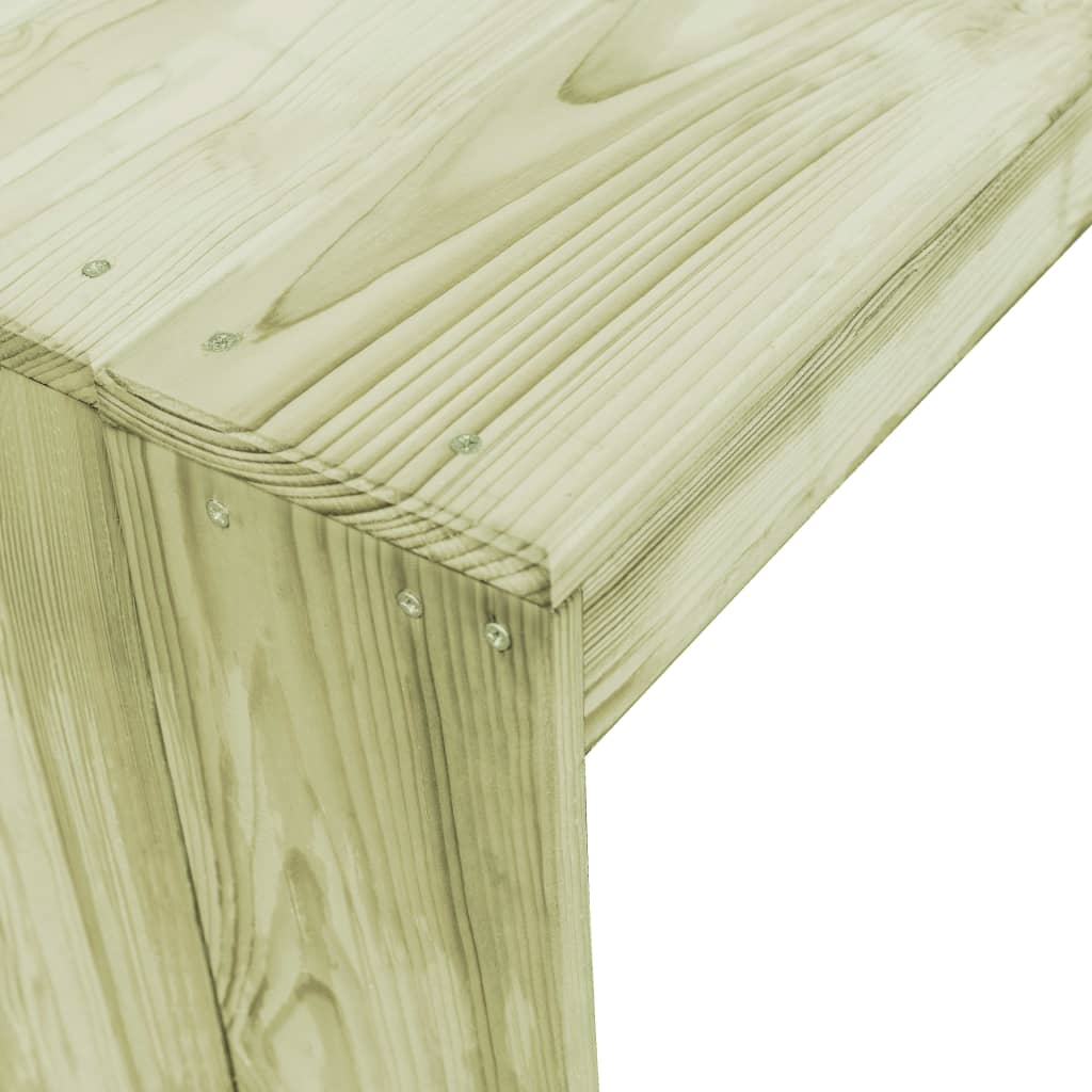 vidaXL Barový stůl 170 x 60 x 110 cm impregnovaná borovice