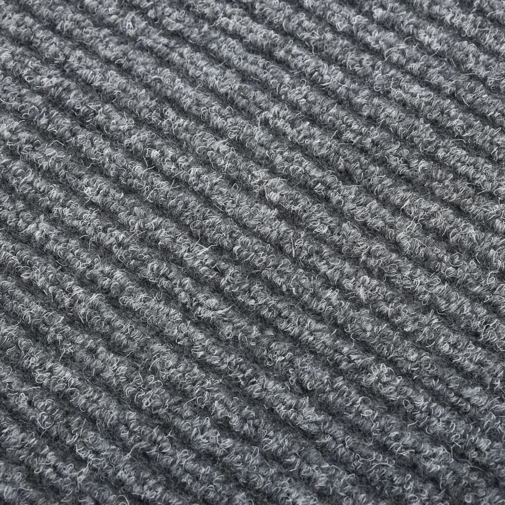 vidaXL Běhoun čisticí zóna 100 x 400 cm šedý