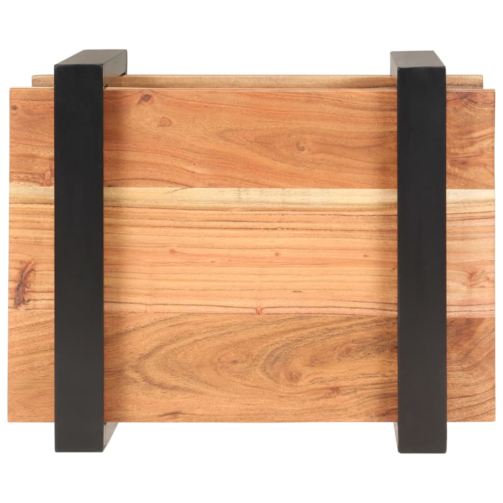 vidaXL Noční stolek 50 x 40 x 40 cm masivní akáciové dřevo