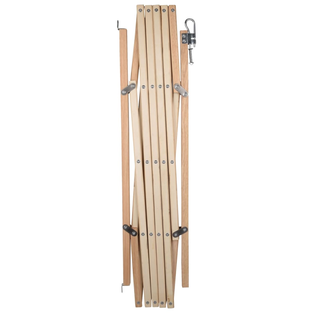 FLAMINGO Roztažitelná zábrana pro psy Mont dřevo 107 x 83 cm