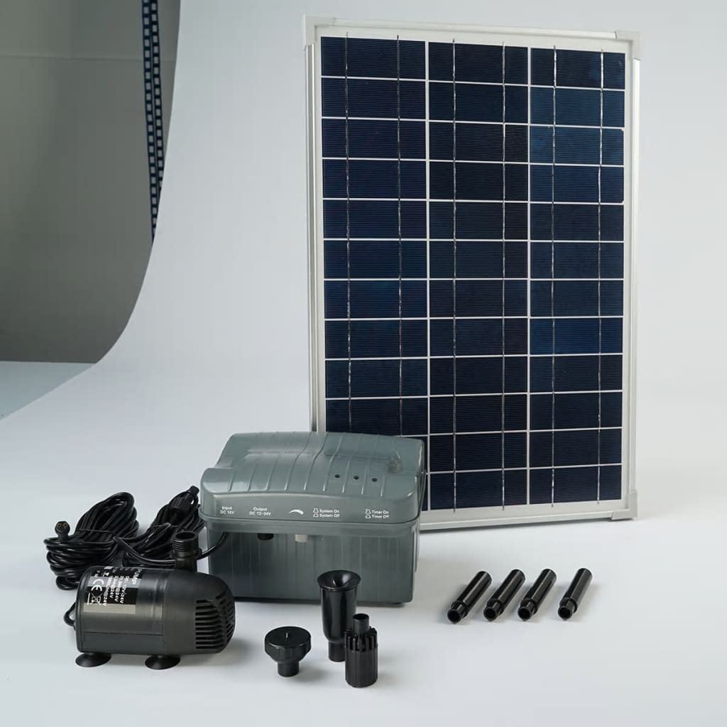 Ubbink SolarMax 1000 Set solární panel, čerpadlo a baterie 1351182