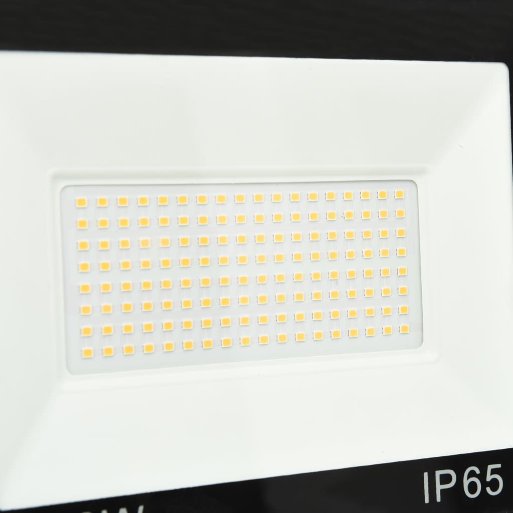 vidaXL LED reflektor 100 W teplé bílé světlo