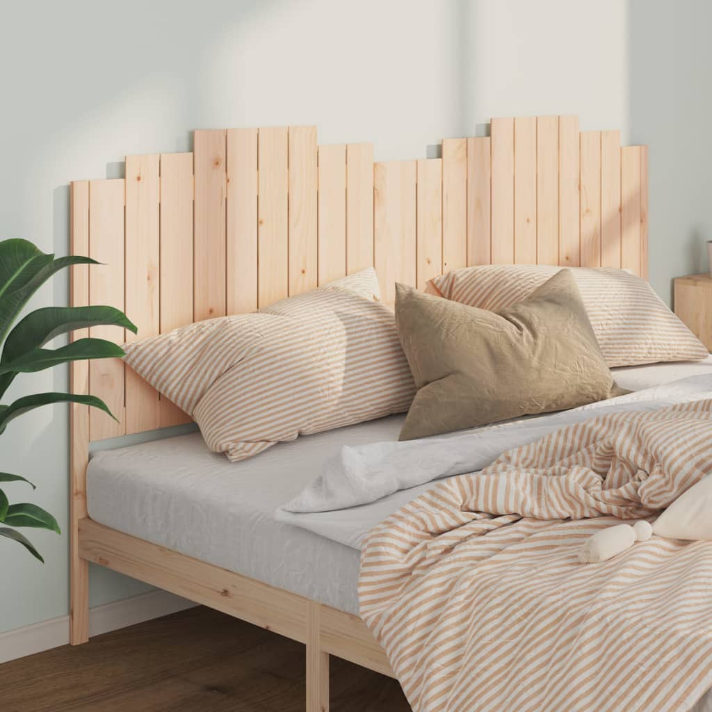 vidaXL Čelo postele 206 x 4 x 110 cm masivní borovice