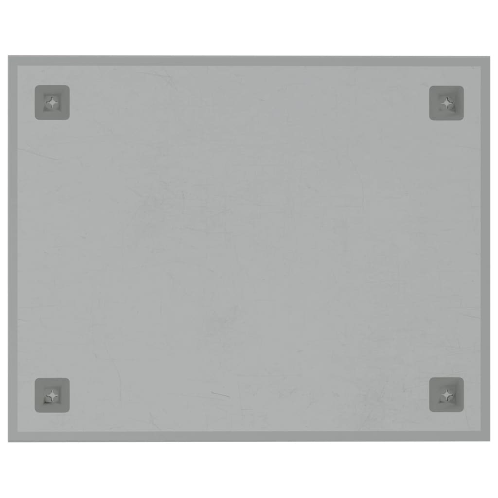 vidaXL Nástěnná magnetická tabule bílá 50 x 40 cm tvrzené sklo