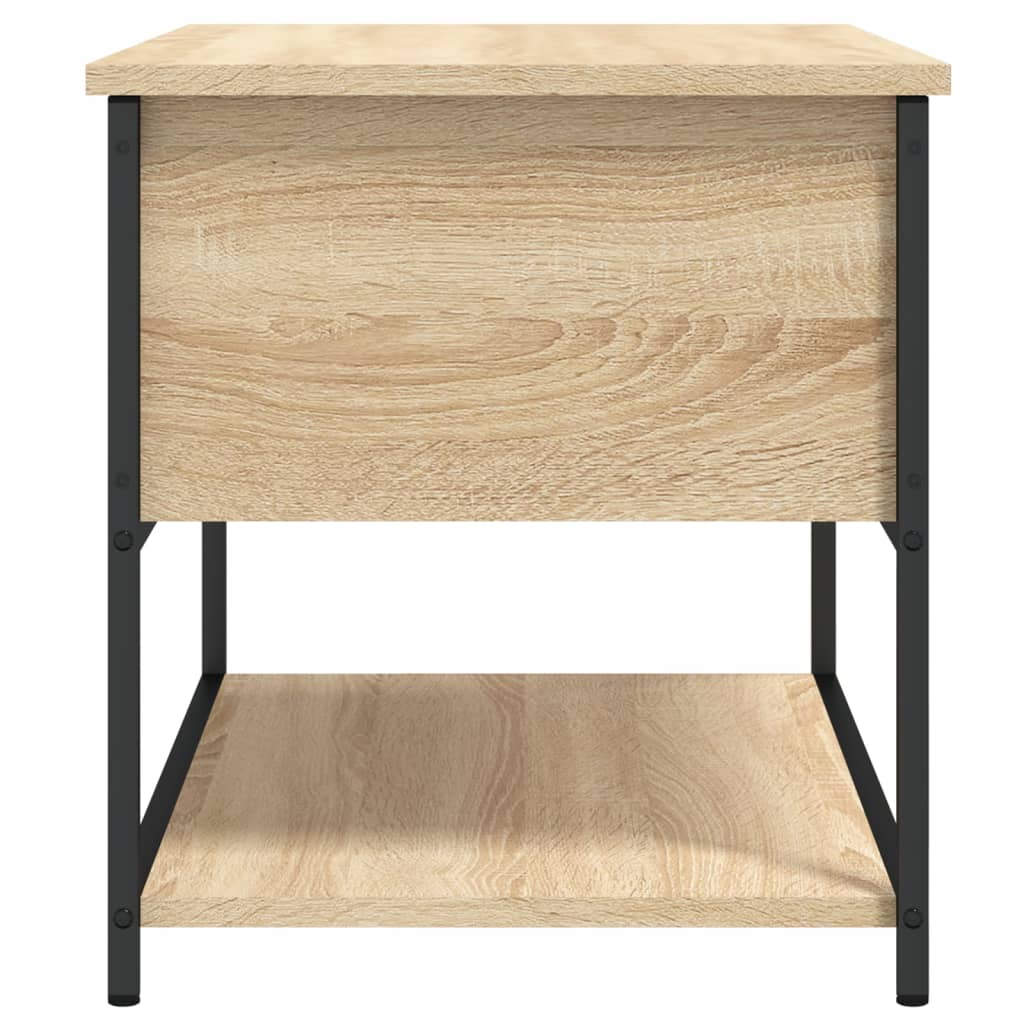 vidaXL Úložná lavice dub sonoma 70 x 42,5 x 47 cm kompozitní dřevo