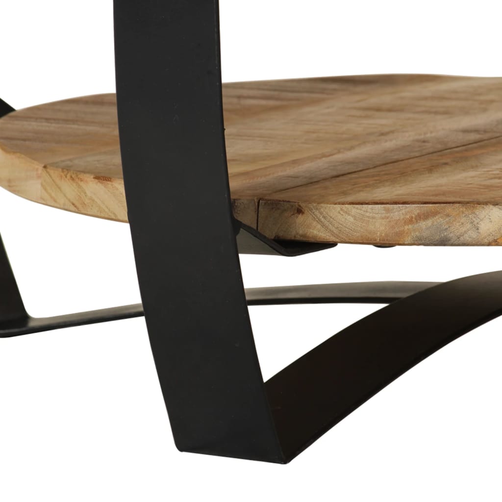 vidaXL Konferenční stolek hrubé mangovníkové dřevo 65 x 32 cm