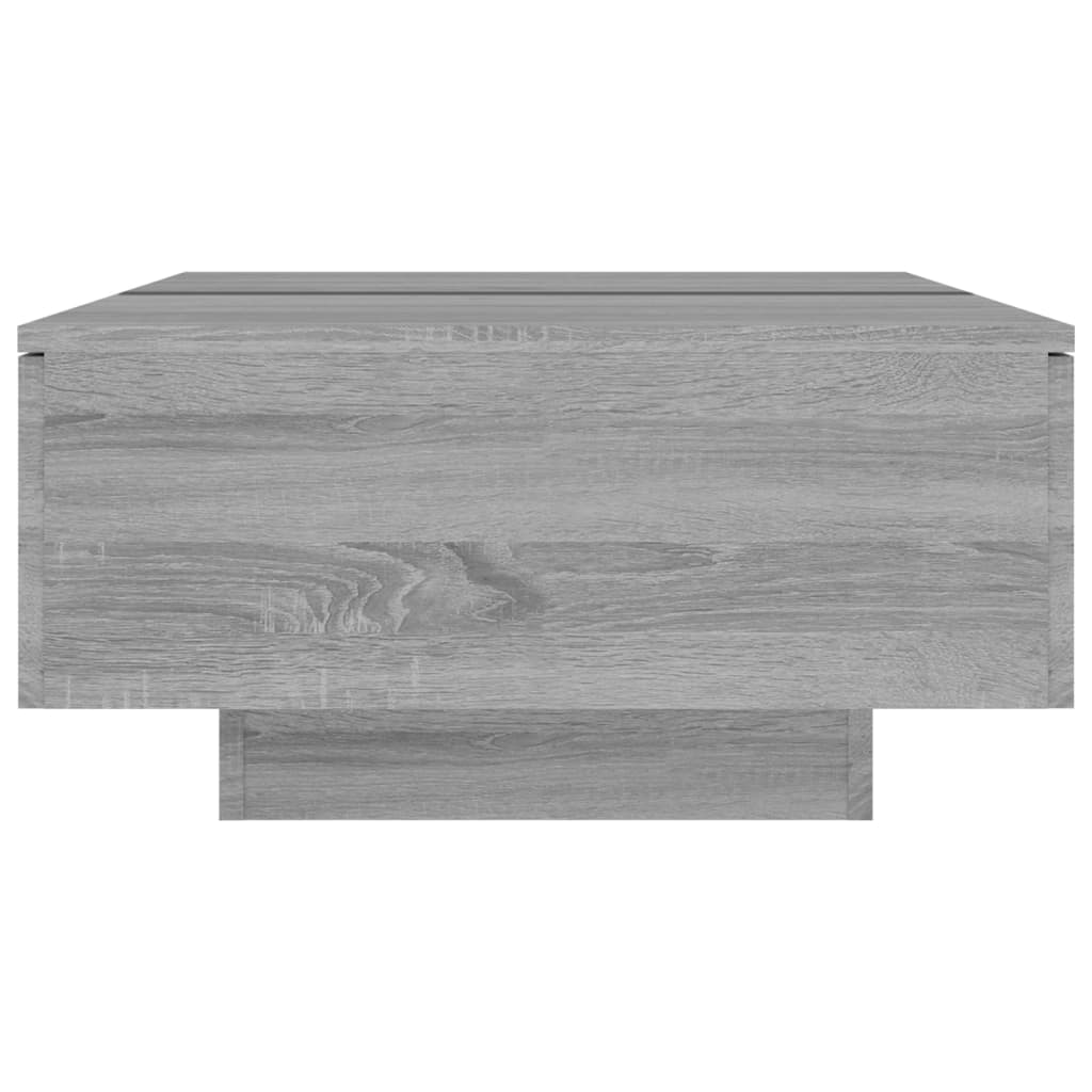 vidaXL Konferenční stolek šedý sonoma 90 x 60 x 31 cm kompozitní dřevo