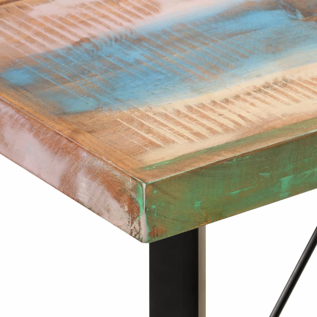 vidaXL Barový stůl 150 x 70 x 107 cm masivní recyklované dřevo