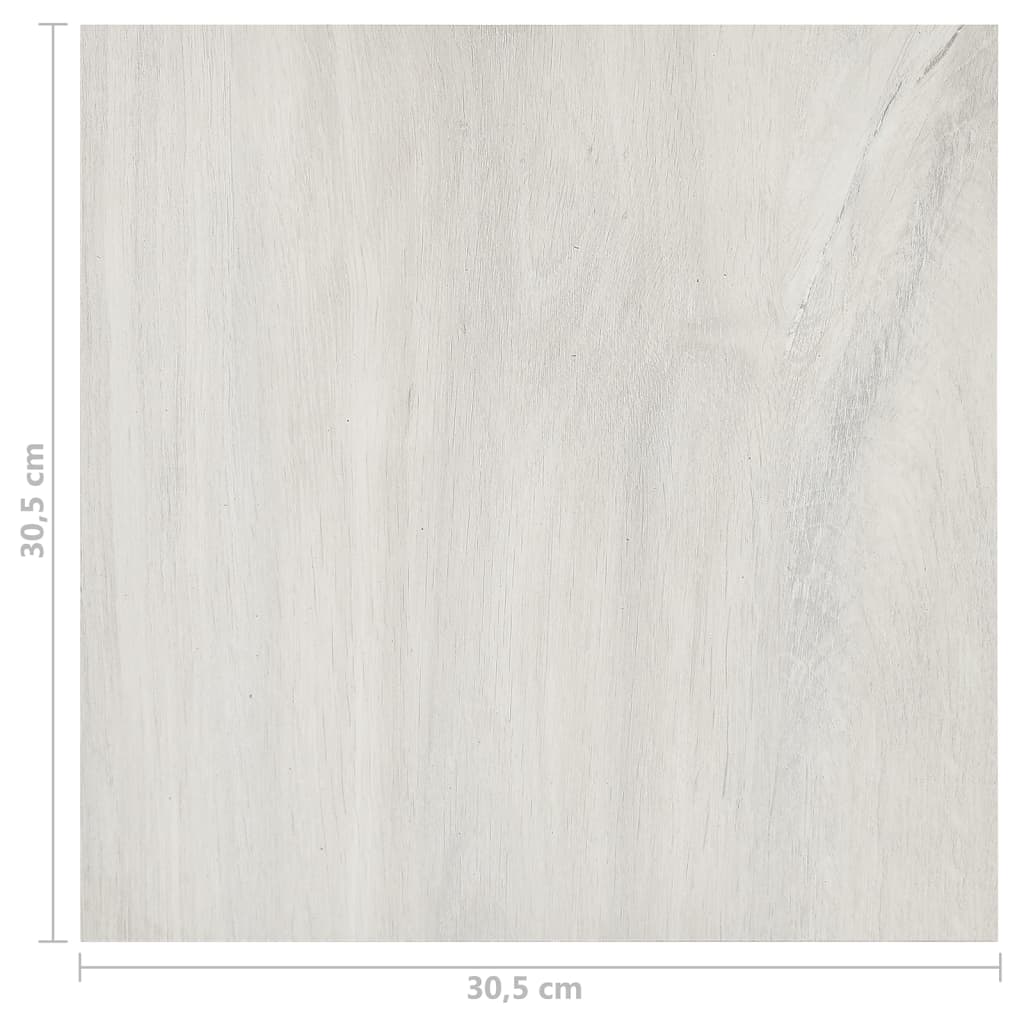 vidaXL Samolepicí podlahové desky 20 ks PVC 1,86 m² krémové