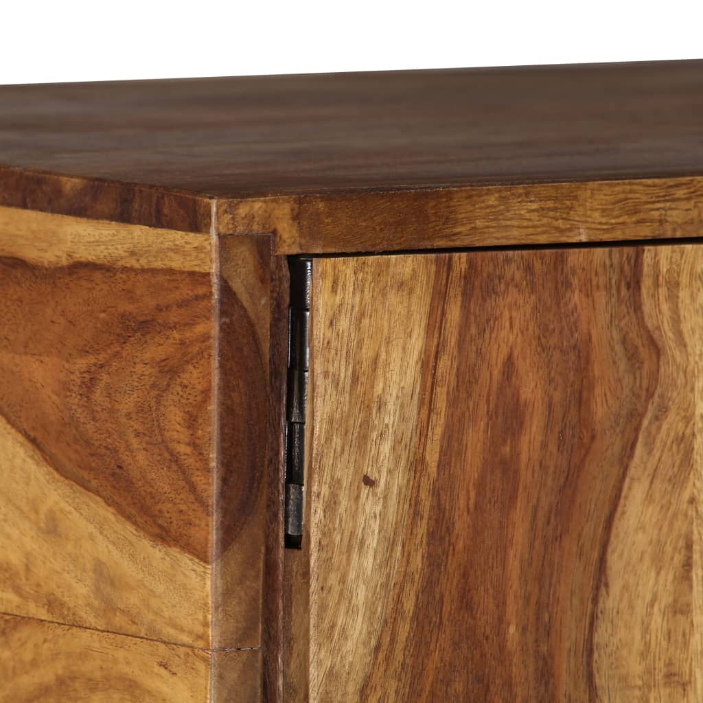 vidaXL Příborník z masivního sheeshamového dřeva 90 x 35 x 170 cm