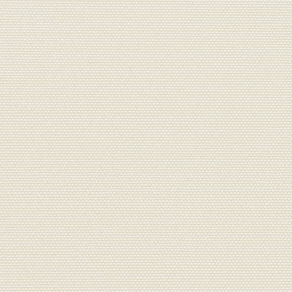 vidaXL Zatahovací boční markýza krémová 180 x 300 cm