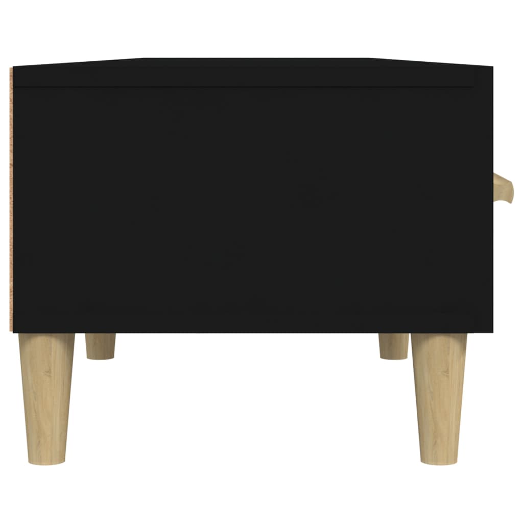 vidaXL TV skříňka černá 150 x 34,5 x 30 cm kompozitní dřevo