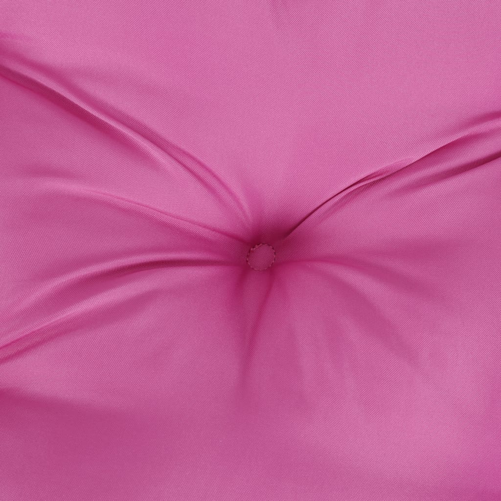 vidaXL Podušky na nábytek z palet 3 ks růžové oxfordská tkanina