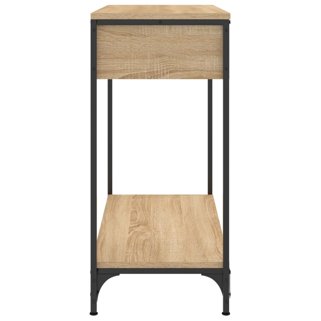 vidaXL Konzolový stolek dub sonoma 75 x 34,5 x 75 cm kompozitní dřevo