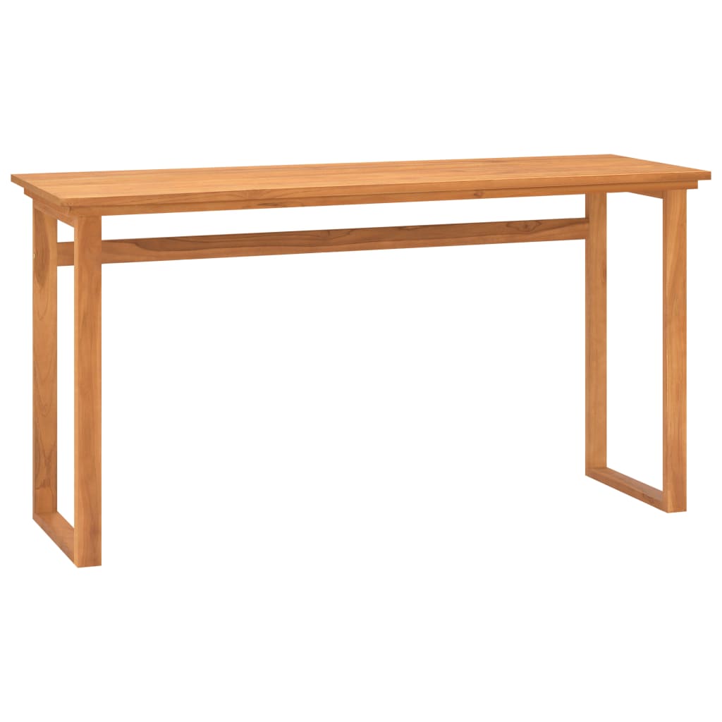 vidaXL Psací stůl 140 x 45 x 75 cm masivní teakové dřevo