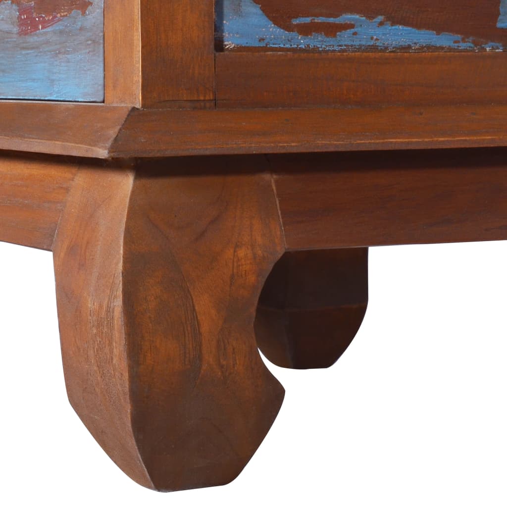 vidaXL Noční stolek 45 x 35 x 40 cm recyklované teakové dřevo