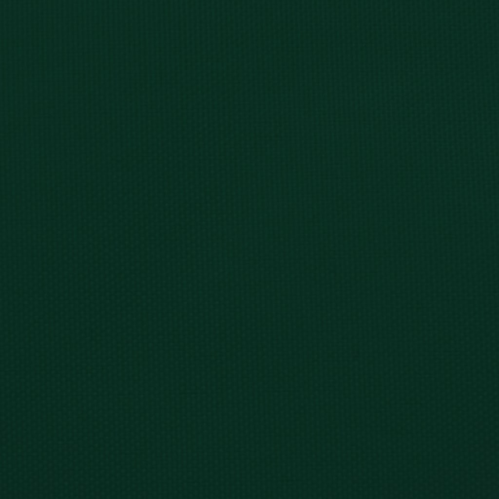 vidaXL Stínící plachta oxfordská látka obdélník 3,5x4,5 m tmavě zelená