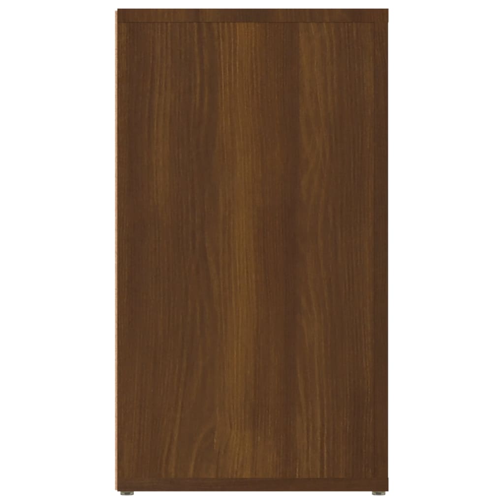 vidaXL Příborník hnědý dub 80x30x54 cm kompozitní dřevo