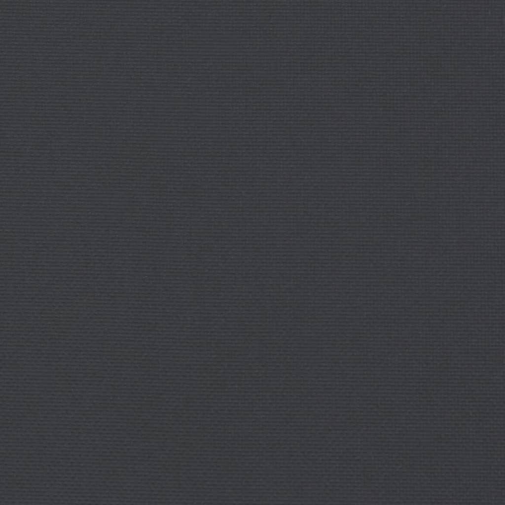 vidaXL Poduška na zahradní lavici černá 110x50x7 cm oxfordská látka