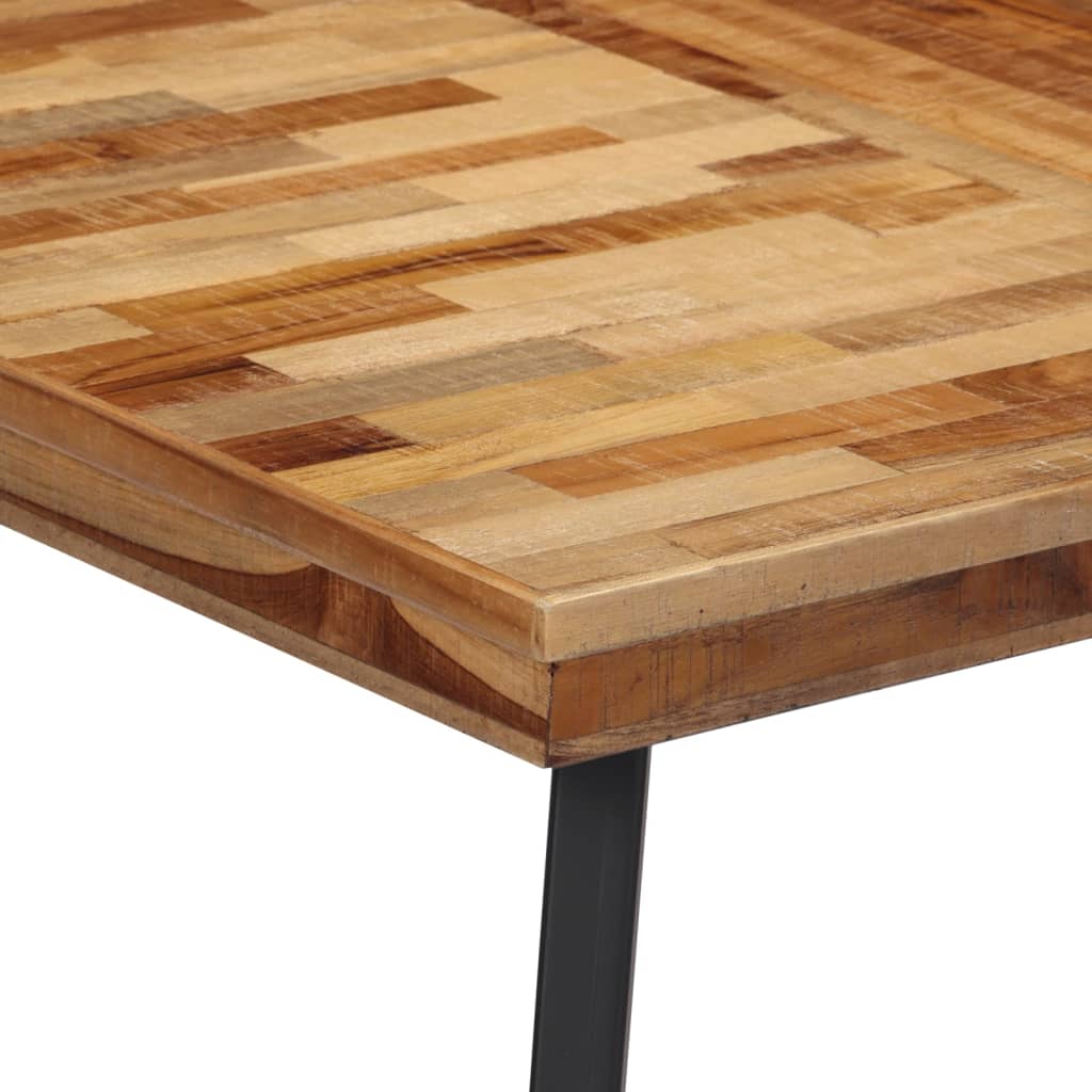 vidaXL Jídelní stůl 120 x 62 x 76 cm masivní teakové dřevo