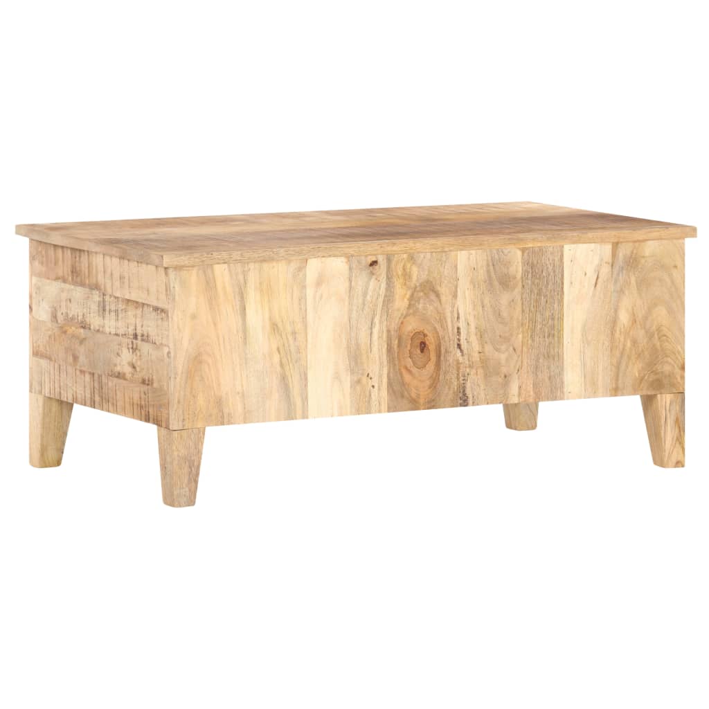 vidaXL Konferenční stolek 100 x 55 x 40 cm hrubé mangovníkové dřevo