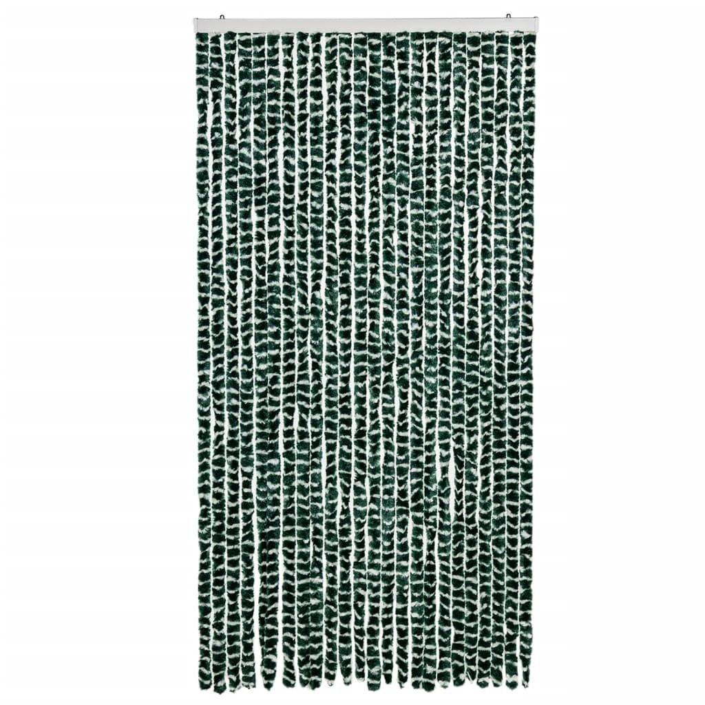 vidaXL Závěs proti hmyzu zelený a bílý 100 x 200 cm žinylka