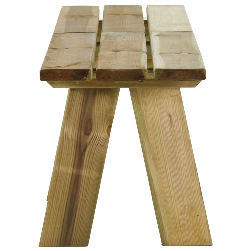 vidaXL Zahradní lavice 220 cm impregnované masivní borové dřevo