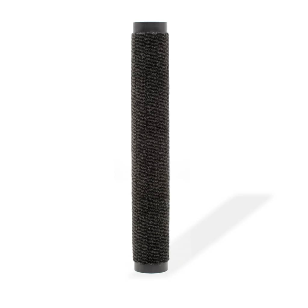 vidaXL Protiprachová obdélníková rohožka všívaná 40x60cm černá
