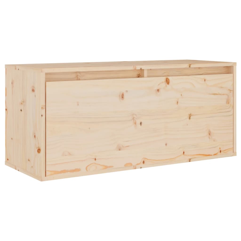 vidaXL Nástěnná skříňka 80 x 30 x 35 cm masivní borové dřevo