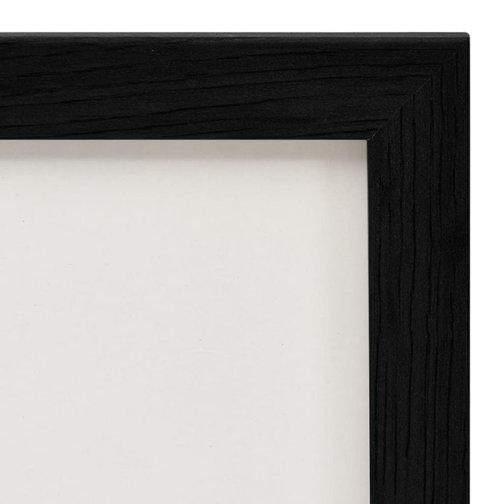 vidaXL Dvoudílný fotorámeček černý 2 x (21 x 29,7 cm)