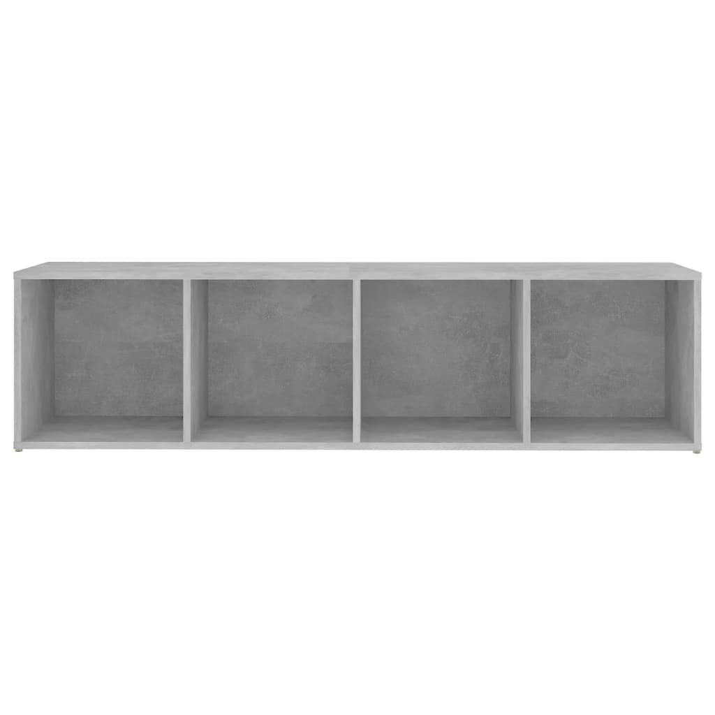 vidaXL TV stolek betonově šedý 142,5 x 35 x 36,5 cm dřevotříska