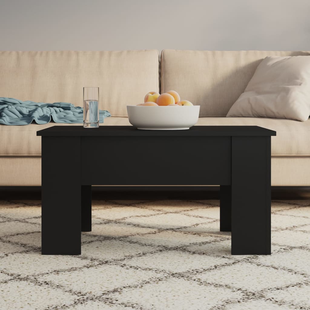 vidaXL Konferenční stolek černý 79 x 49 x 41 cm kompozitní dřevo