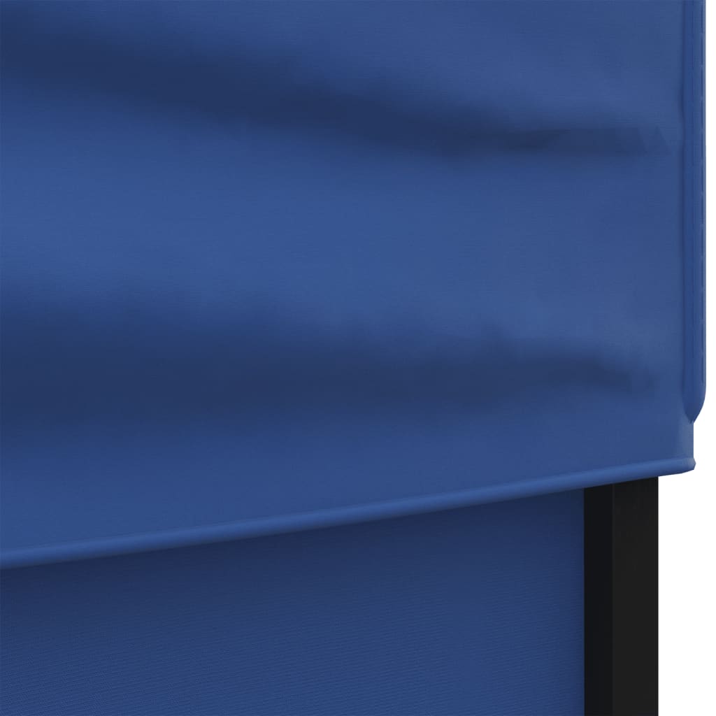 vidaXL Skládací party stan s bočními stěnami modrý 3 x 3 m