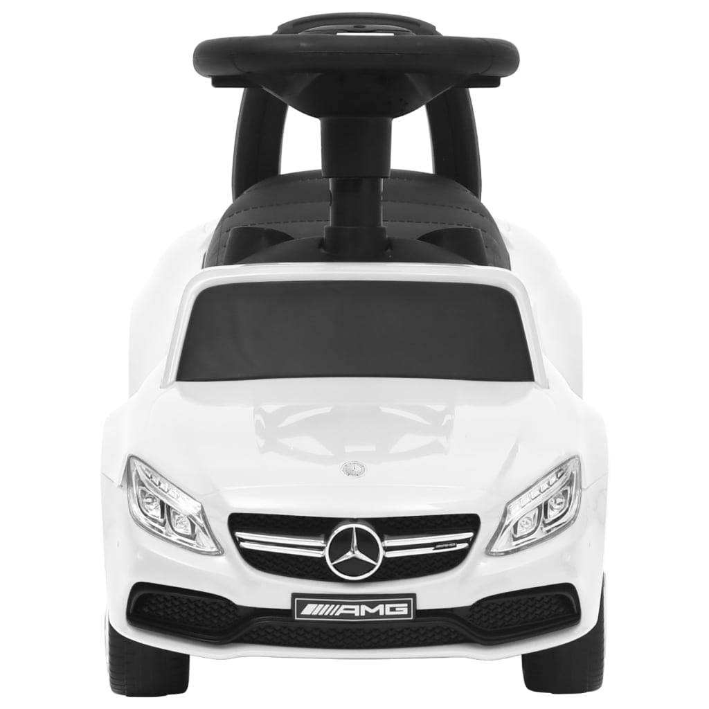 vidaXL Odrážedlo Mercedes-Benz C63 bílé