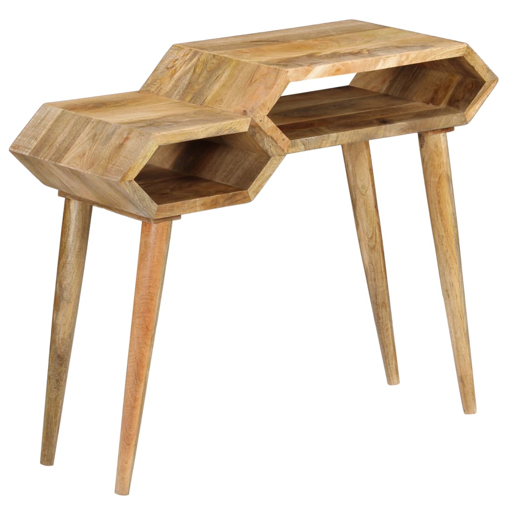 vidaXL Konzolový stolek z masivního mangovníku 90 x 35 x 76 cm