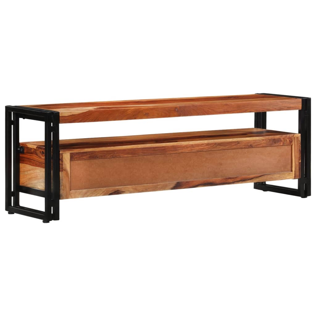 vidaXL TV stolek 120 x 30 x 40 cm masivní sheeshamové dřevo