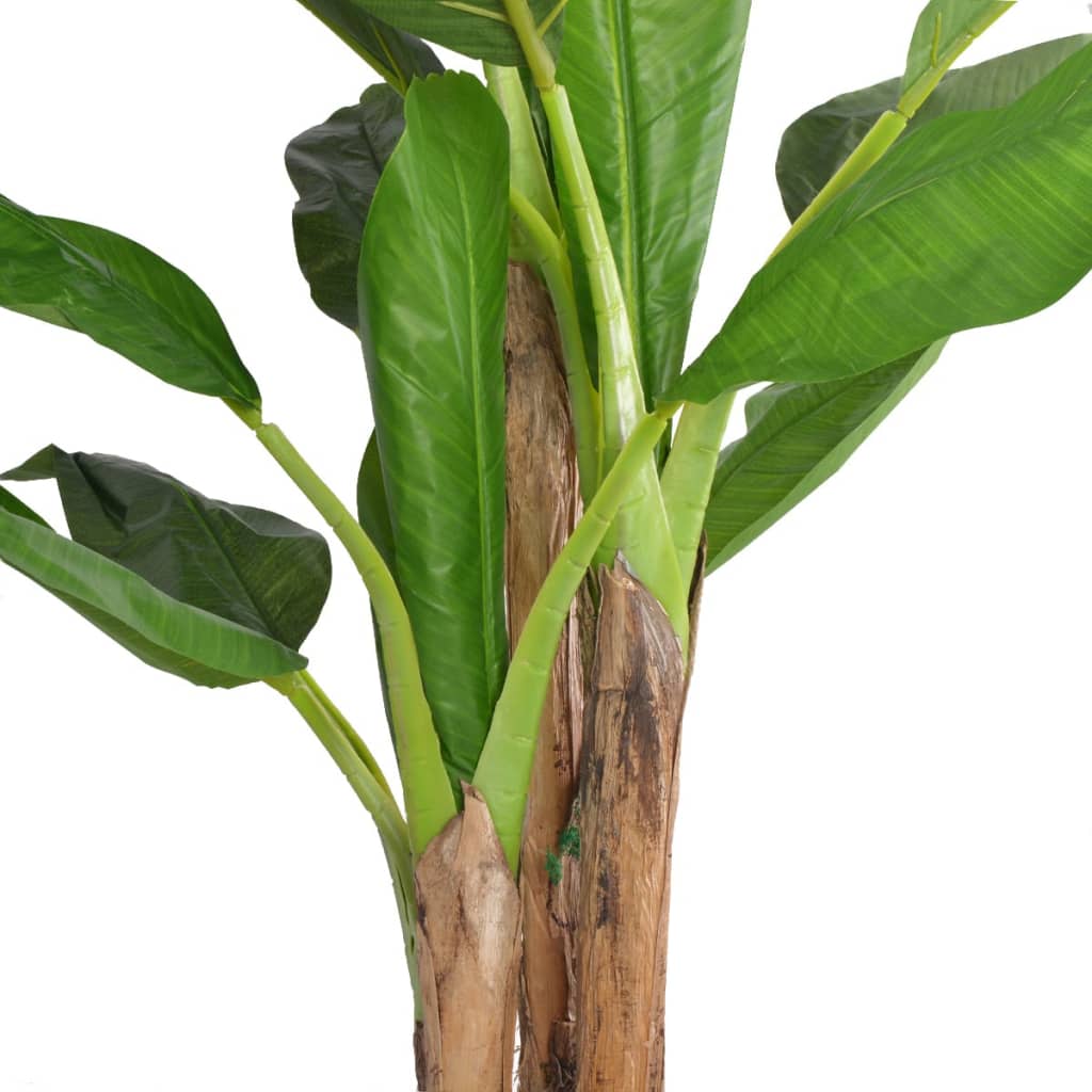 vidaXL Umělá rostlina banánovník s květináčem 175 cm zelený